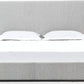 One Upholstered Platform Bed in Cotton Ball Boucle (2026)
