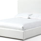 One Full-size Upholstered Platform Bed in Pearl (2026)