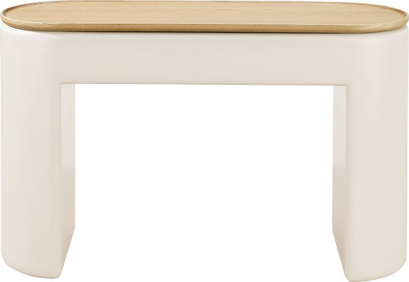 Oskar Lift Top Console Table in Barley