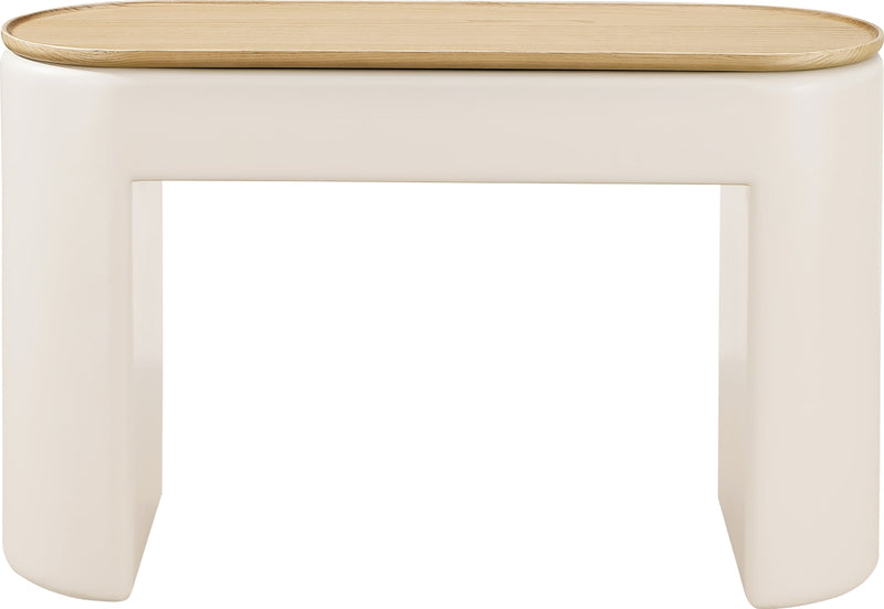 Oskar Lift Top Console Table in Barley