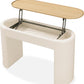 Oskar Lift Top Console Table in Barley