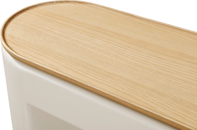 Oskar Lift Top Console Table in Barley