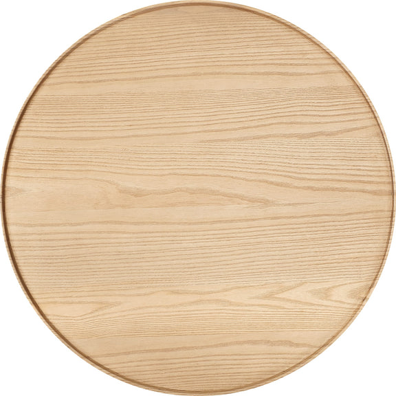 Oskar Lift Top Round Coffee Table in Barley