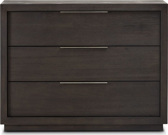 Oxford 3 Drawer Nightstand in Basalt Grey (2024)