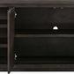 Oxford 64 inch Two Drawer Two Shelf Media Console in Basalt Grey