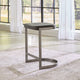 Oxford Backless Counter Stool in Davy's Grey