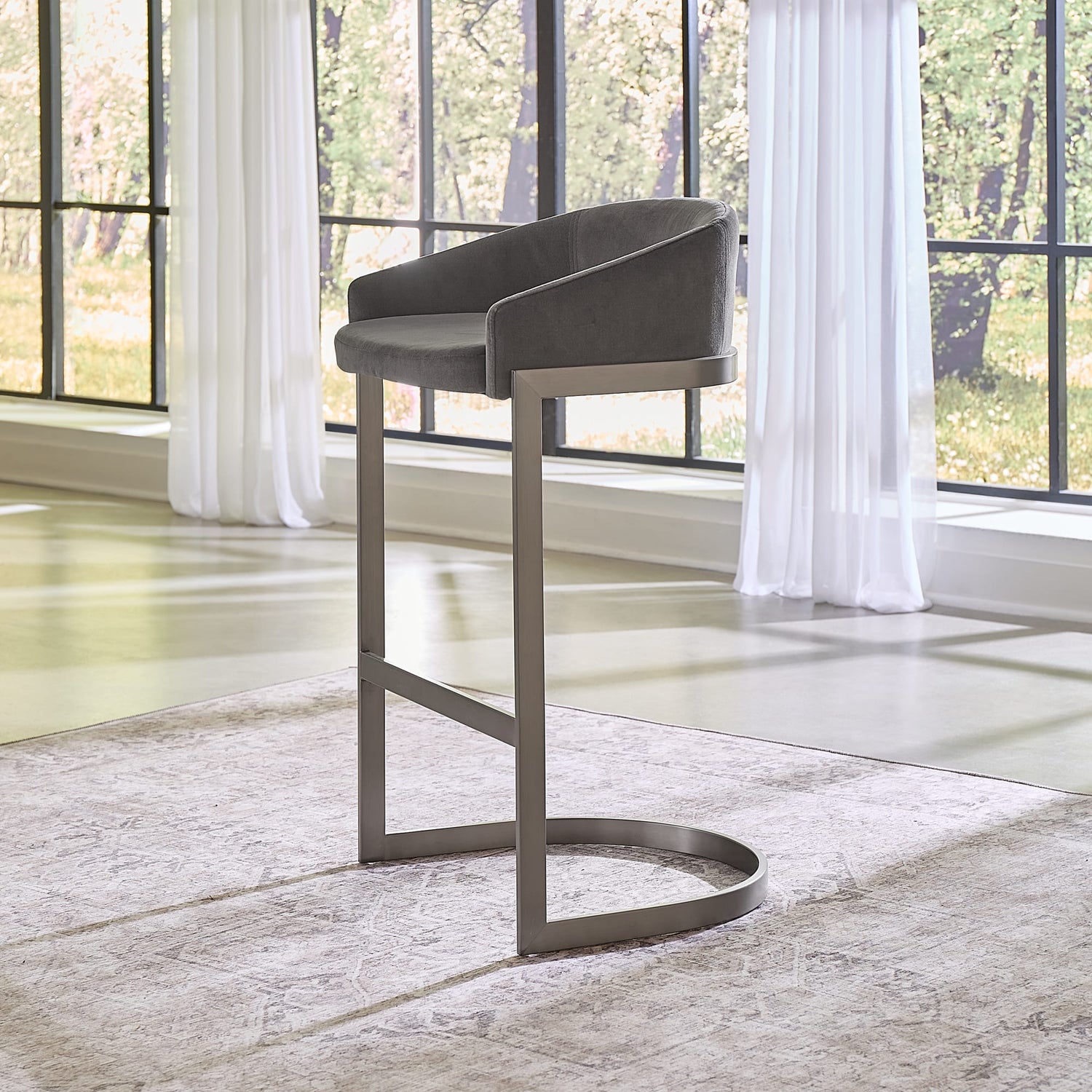 Oxford Bar Stool in Mocha