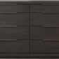Oxford Eight Drawer Dresser in Basalt Grey (2024)