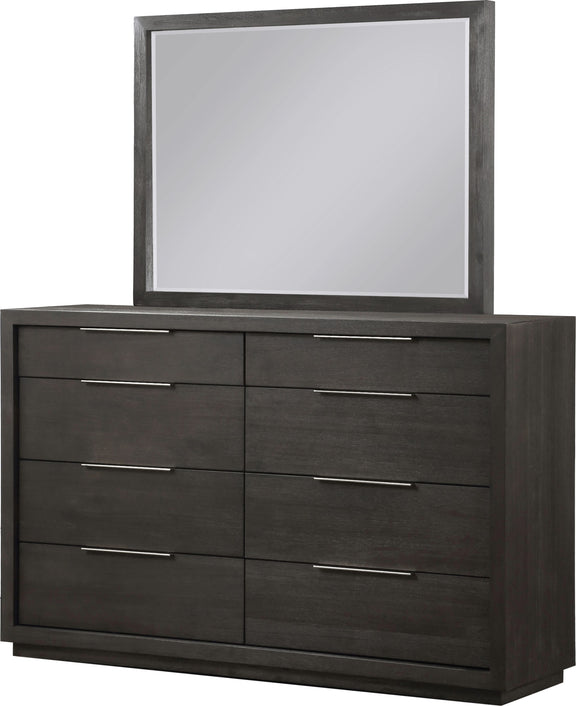 Oxford Eight Drawer Dresser in Basalt Grey (2024)