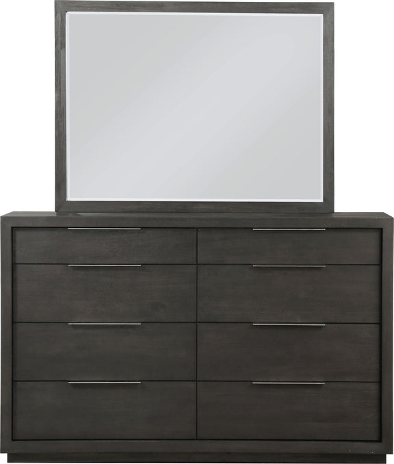 Oxford Eight Drawer Dresser in Basalt Grey (2024)