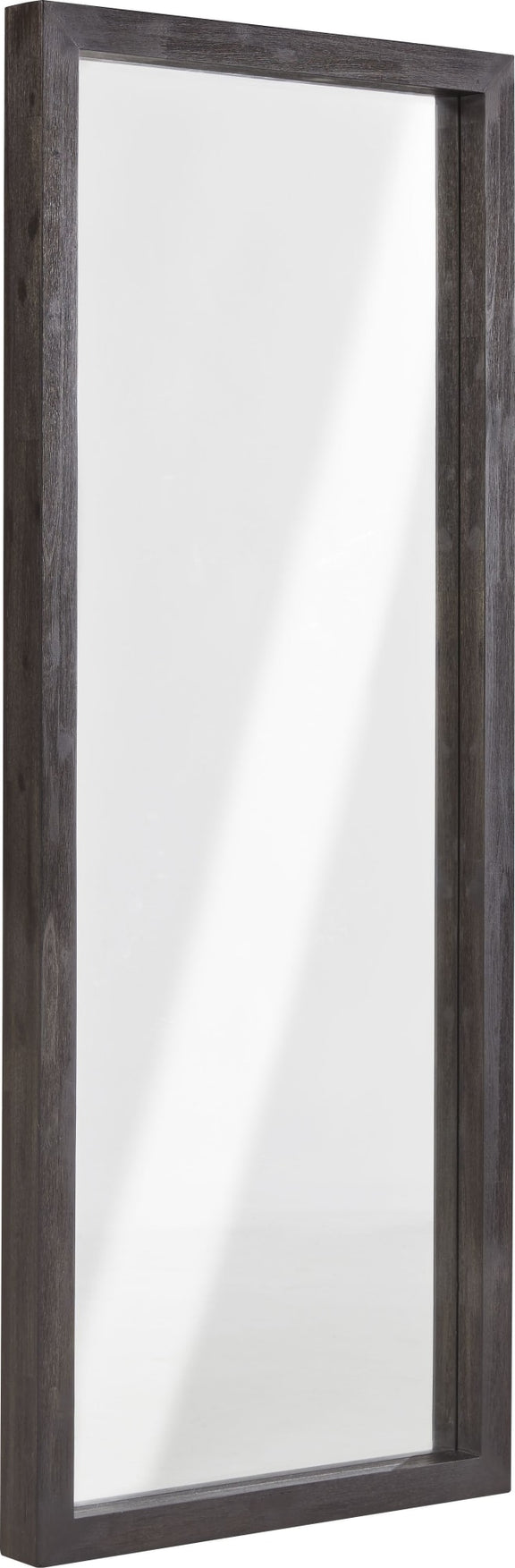 Oxford Floor Low Mirror - Basalt Grey