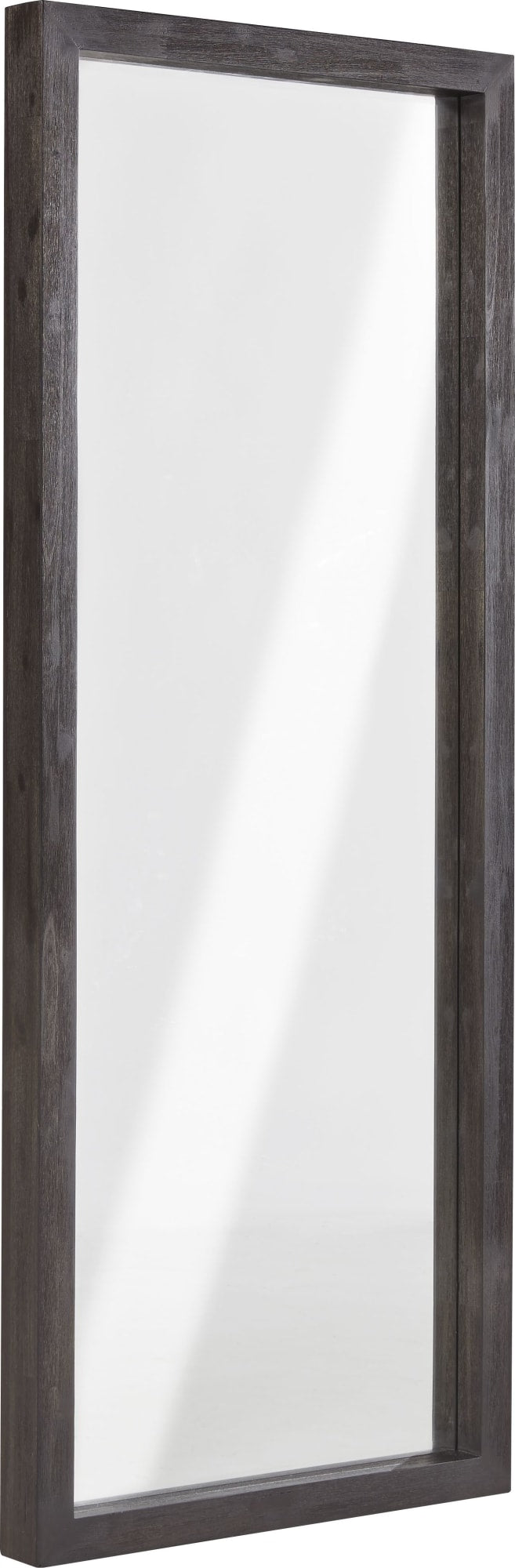 Oxford Floor Low Mirror - Basalt Grey