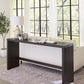 Oxford Gathering Table with USB/Power in Basalt Grey