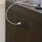 Oxford Gathering Table with USB/Power in Basalt Grey