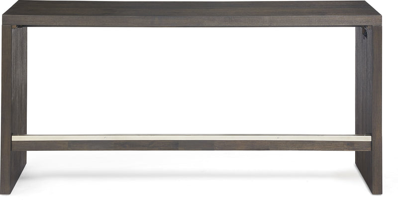 Oxford Gathering Table with USB/Power in Basalt Grey