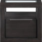 Oxford One Drawer End Table in Basalt Grey