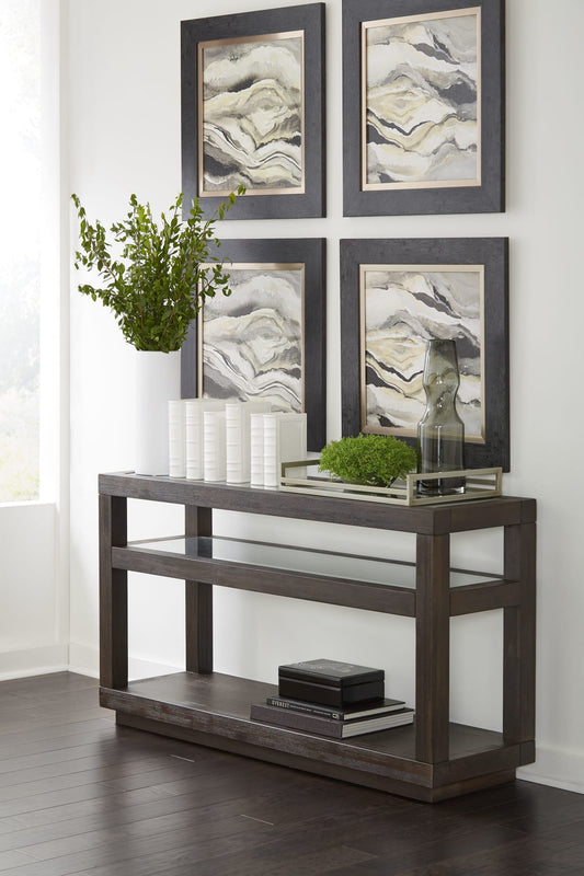 Oxford Oxford Console Table in Basalt Grey