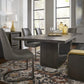 Oxford Rectangular Dining Table in Basalt Grey