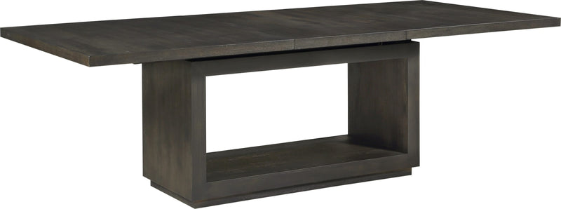 Oxford Rectangular Dining Table in Basalt Grey