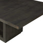 Oxford Rectangular Dining Table in Basalt Grey