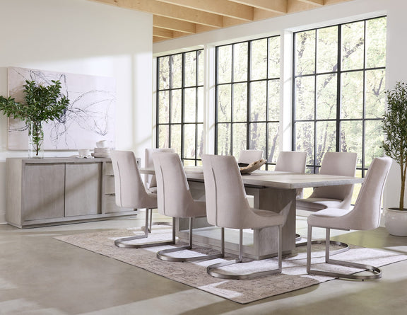 Oxford Rectangular Dining Table in Mineral