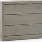 Oxford Three-Drawer Nightstand in Mineral (2024)