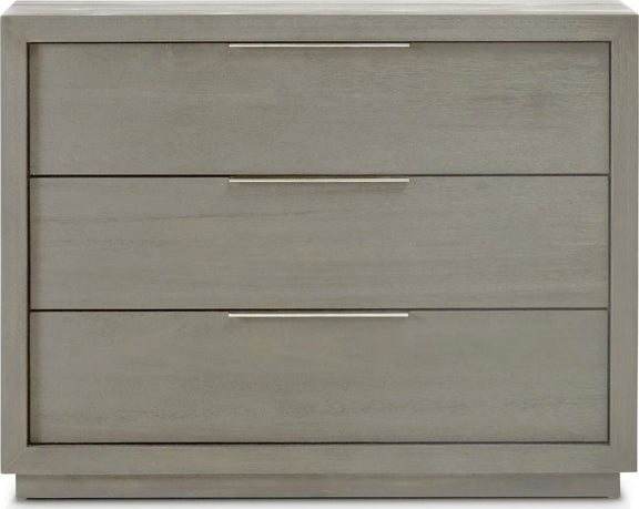 Oxford Three-Drawer Nightstand in Mineral (2024)