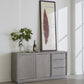 Oxford Three-Drawer Sideboard in Mineral