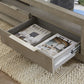Oxford Two-Drawer Coffee Table in Mineral