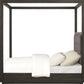 Oxford California King-Size Canopy Bed in Dolphin