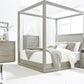 Oxford Canopy Bed in Mineral