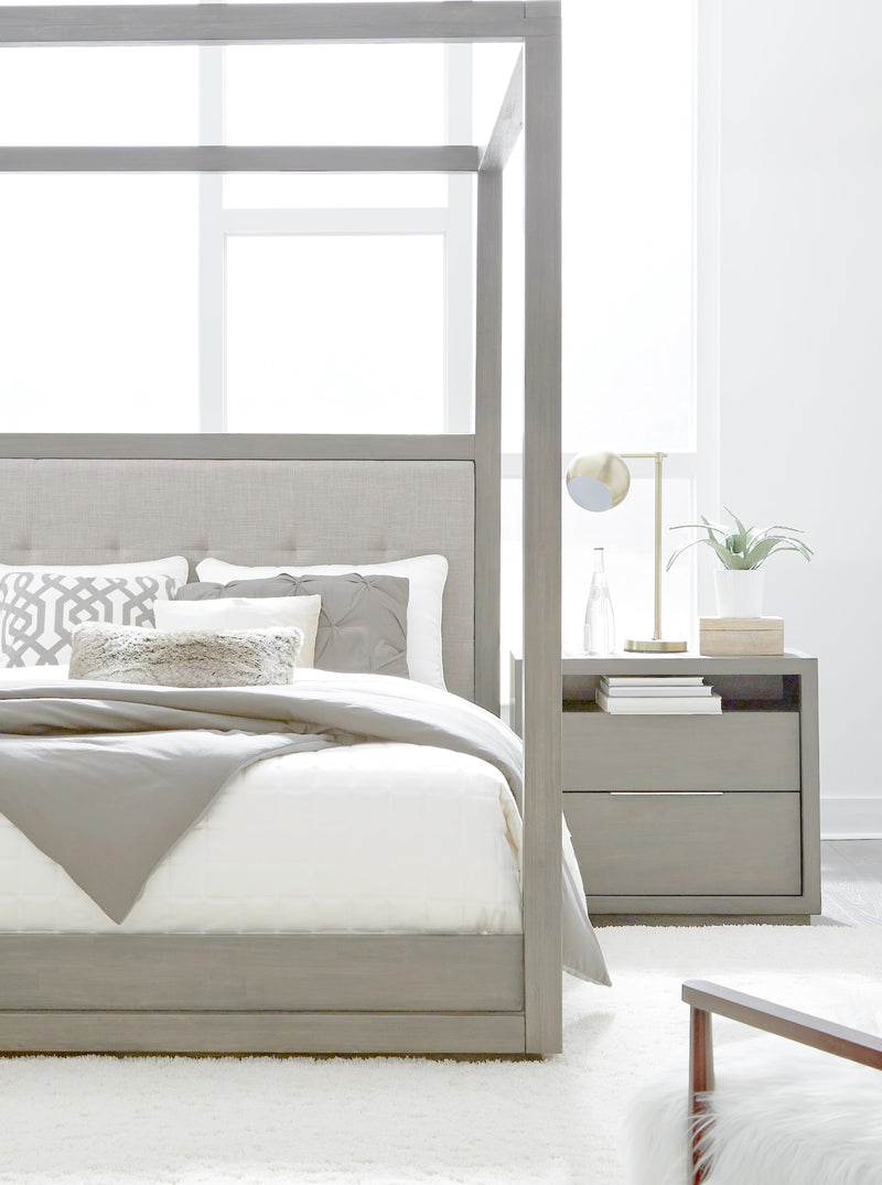 Oxford Canopy Bed in Mineral