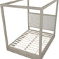 Oxford Canopy Bed in Mineral