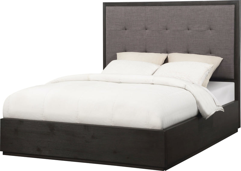 Oxford Queen-Size Storage Bed in Dolphin