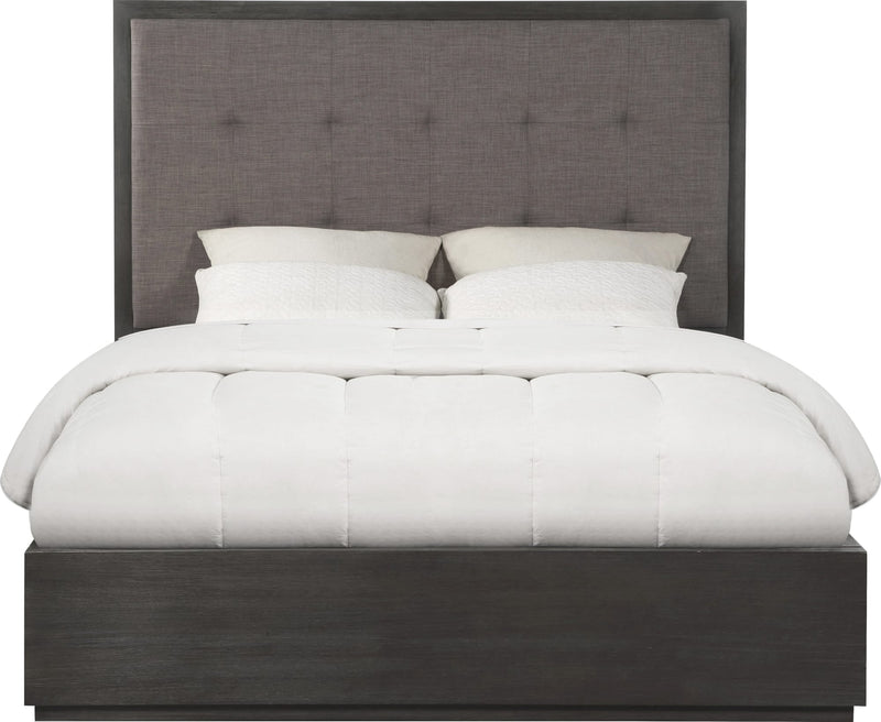 Oxford Queen-Size Storage Bed in Dolphin