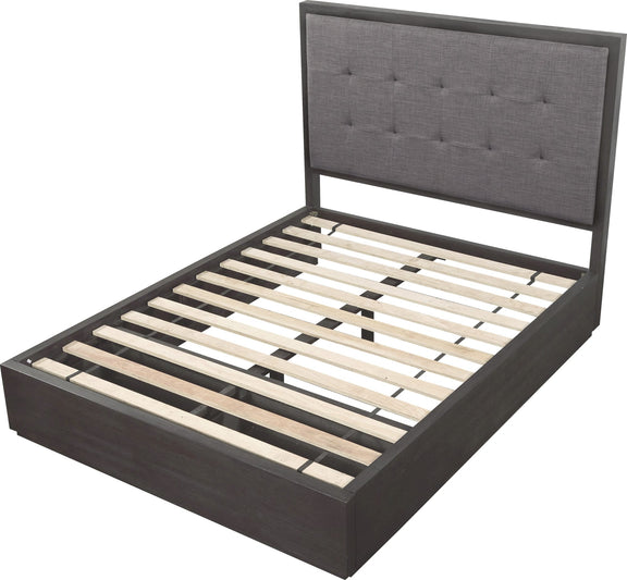 Oxford Queen-Size Storage Bed in Dolphin