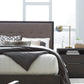 Oxford King-Size Platform Bed in Dolphin