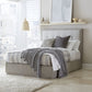 Oxford Platform Bed in Mineral
