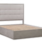 Oxford Platform Bed in Mineral
