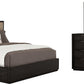 Oxford California-King Platform Bed in Dolphin