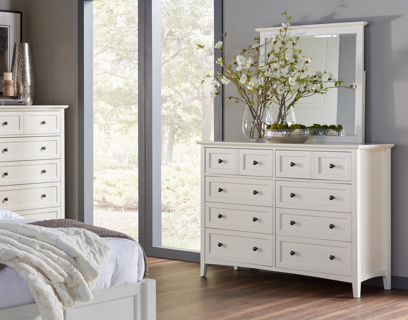 Paragon Eight Drawer Dresser in White (2024)