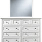 Paragon Eight Drawer Dresser in White (2024)