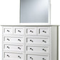 Paragon Eight Drawer Dresser in White (2024)