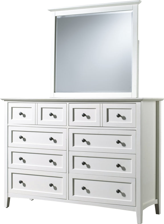 Paragon Eight Drawer Dresser in White (2024)