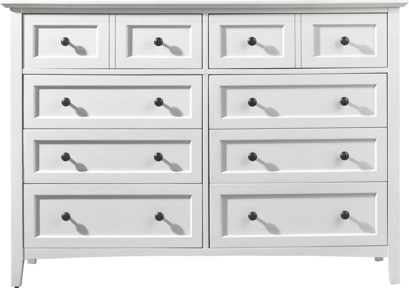 Paragon Eight Drawer Dresser in White (2024)