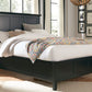Paragon California King-size Panel Bed in Black