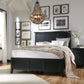 Paragon California King-size Panel Bed in Black