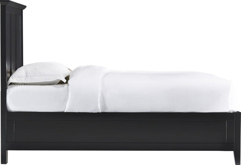 Paragon California King-size Panel Bed in Black