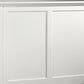 Paragon Queen-size Panel Bed in White
