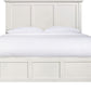 Paragon Queen-size Panel Bed in White